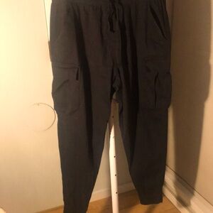 Men's Black Cargo Pants